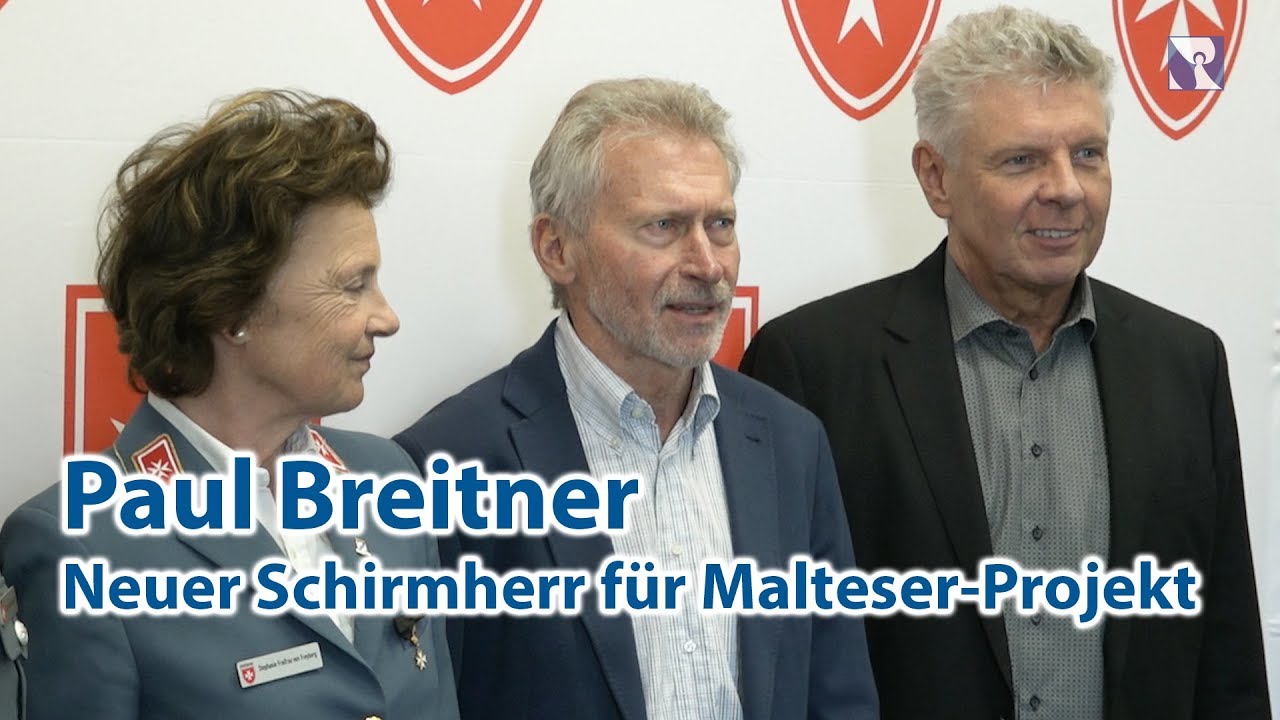 Paul Breitner ist neuer Schirmherr der Malteser-Mahlzeiten-Patenschaften