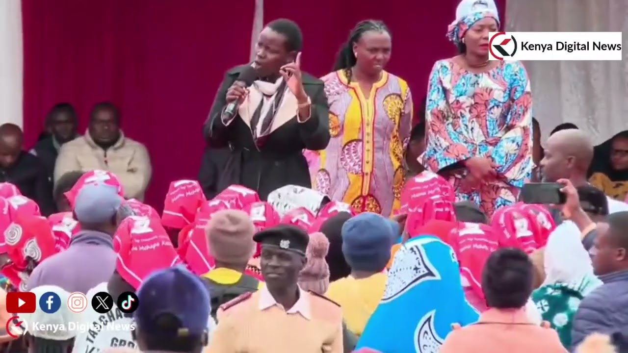 'Ruto will serve for two terms,' Nandi Woman Rep Cynthia Muge tells Cherangany Residents!!