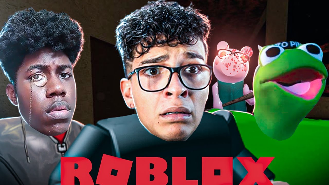JOGAMOS MODO DE TERROR NO ROBLOX!!! (ft. Zezão e Abelha)