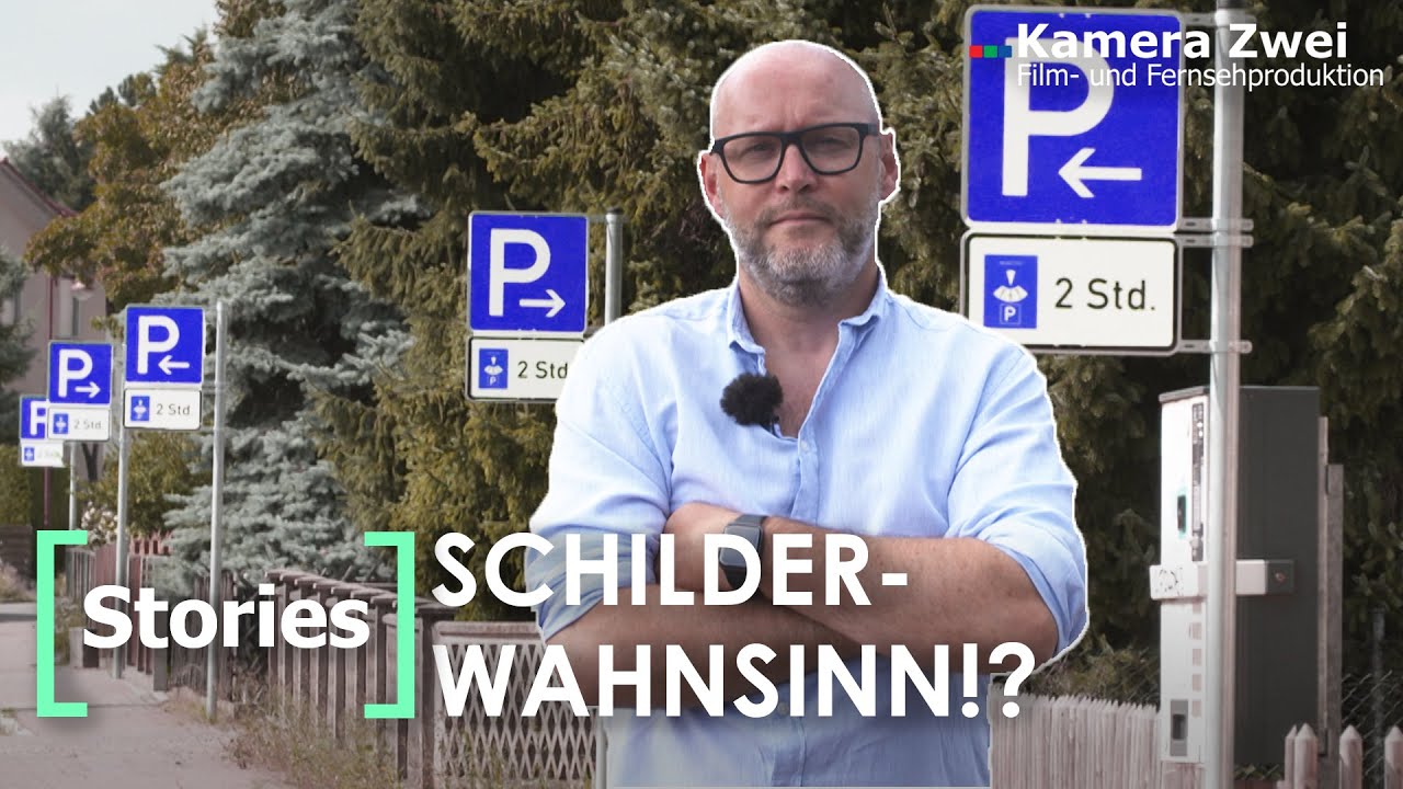 Der Schilder-Wald von Störmthal: 16 Schilder auf nur 400 Metern | Kamera Zwei