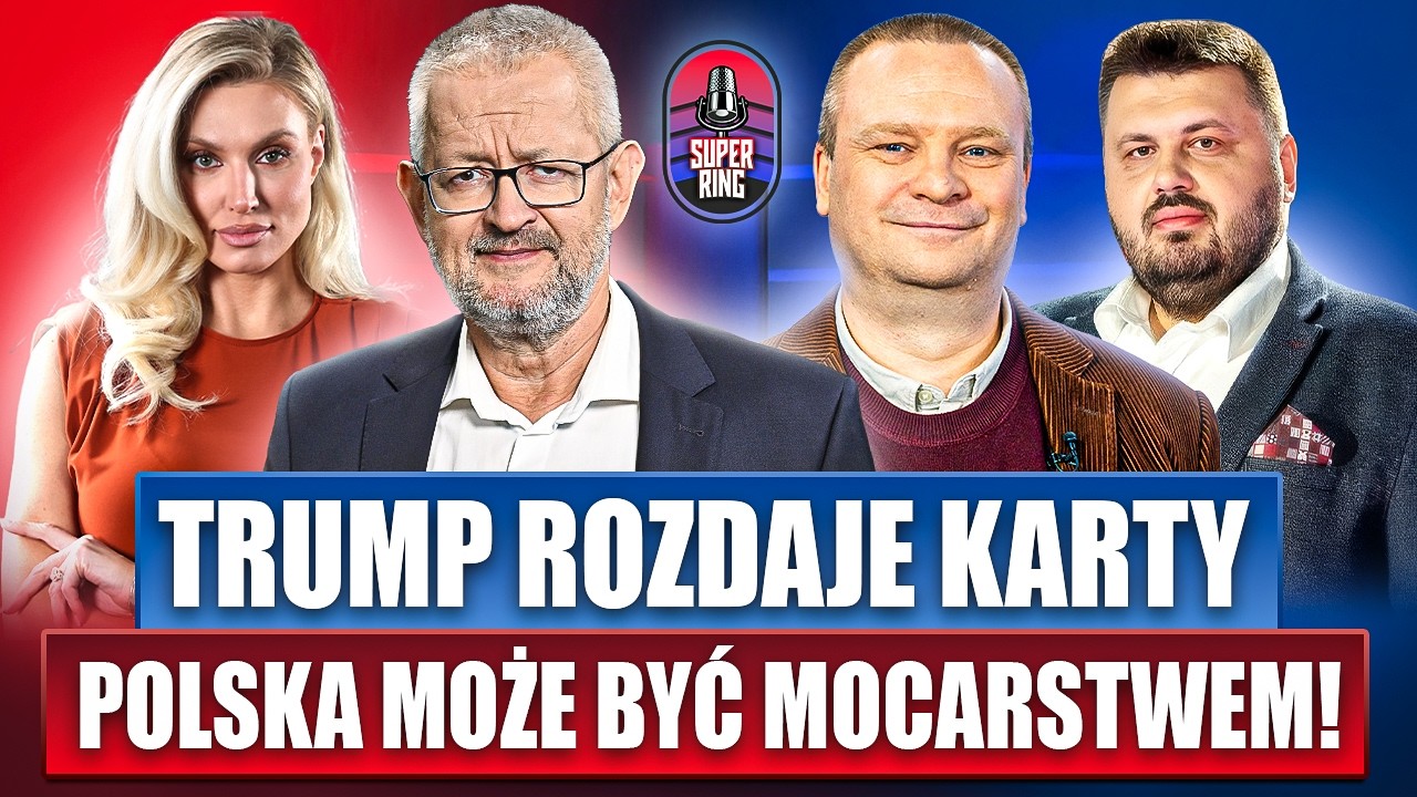 TRUMP ROZDAJE KARTY. TO WIELKA SZANSA DLA POLSKI! | Ziemkiewicz, Warzecha, Jarząbek i Pajączkowska