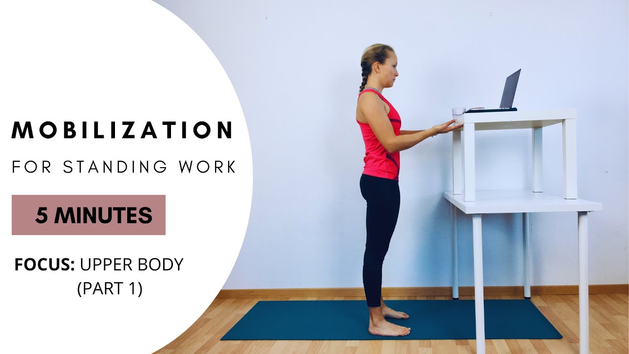 Mobilization while standing (Low Intensity - Focus: Upper Body/Shoulders)