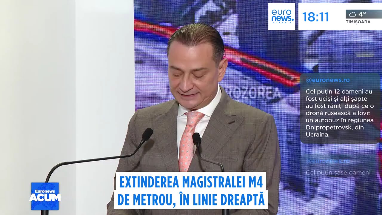 14 noi stații de metrou, în București. Cum va arăta Magistrala 4