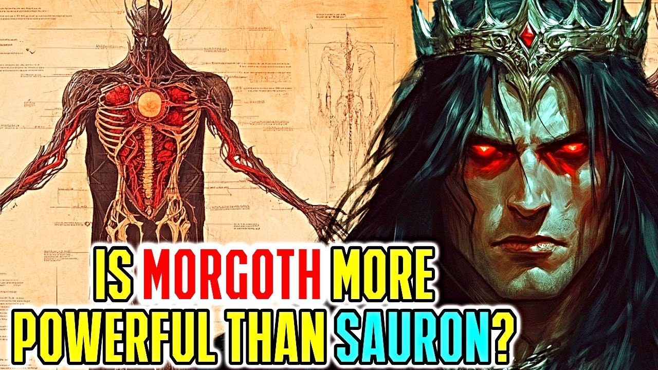 Morgoth Anatomy Explored - Can Morgoth Crush Sauron Easily? What's His Species? & More LOTR Lore!