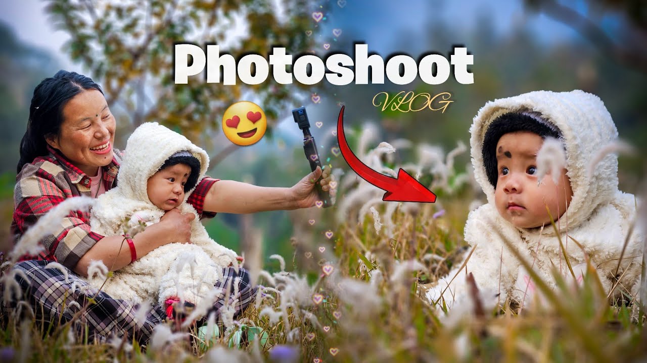 Wow!! Baby SARTHAK photoshoot at beautiful location 😍 ✨️ 