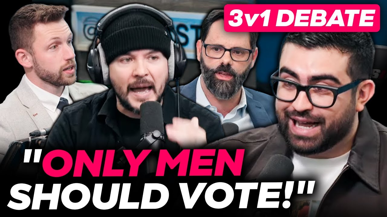 UNHINGED 3v1 Debate vs TIM POOL and TWO CHRISTIAN NATIONALISTS