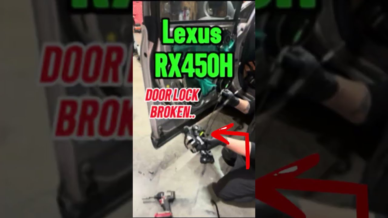 RX450H Door lock issue