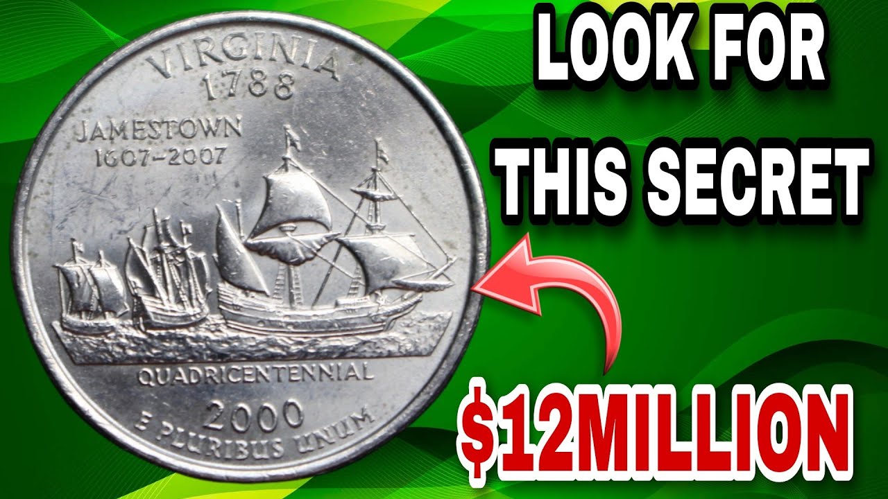 USA Quarter Dollar 2000 – A Historic Coin from the Millennium Year!
