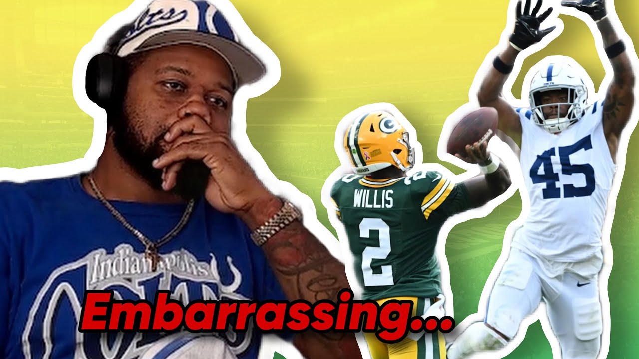 DEFENSE WHERE!?!? Colts vs Packers REACTION | 2024 Week 2 Game