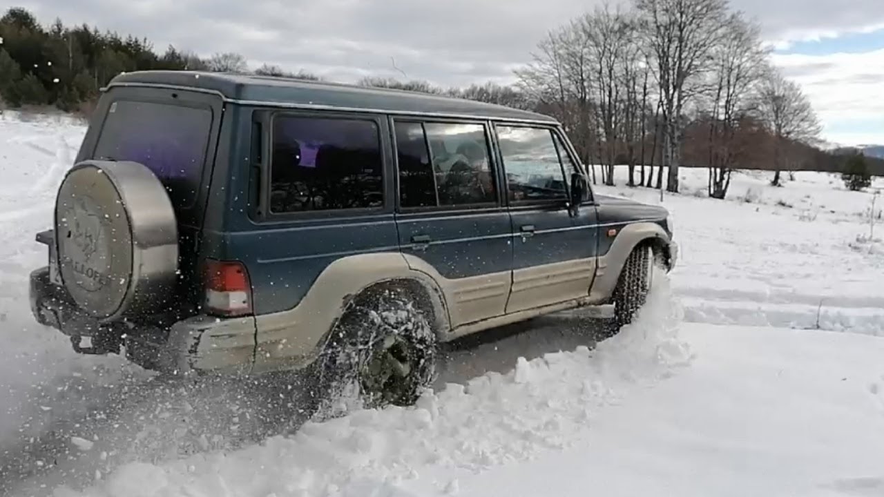 Hyundai Galloper Off road Test Drive in Snow