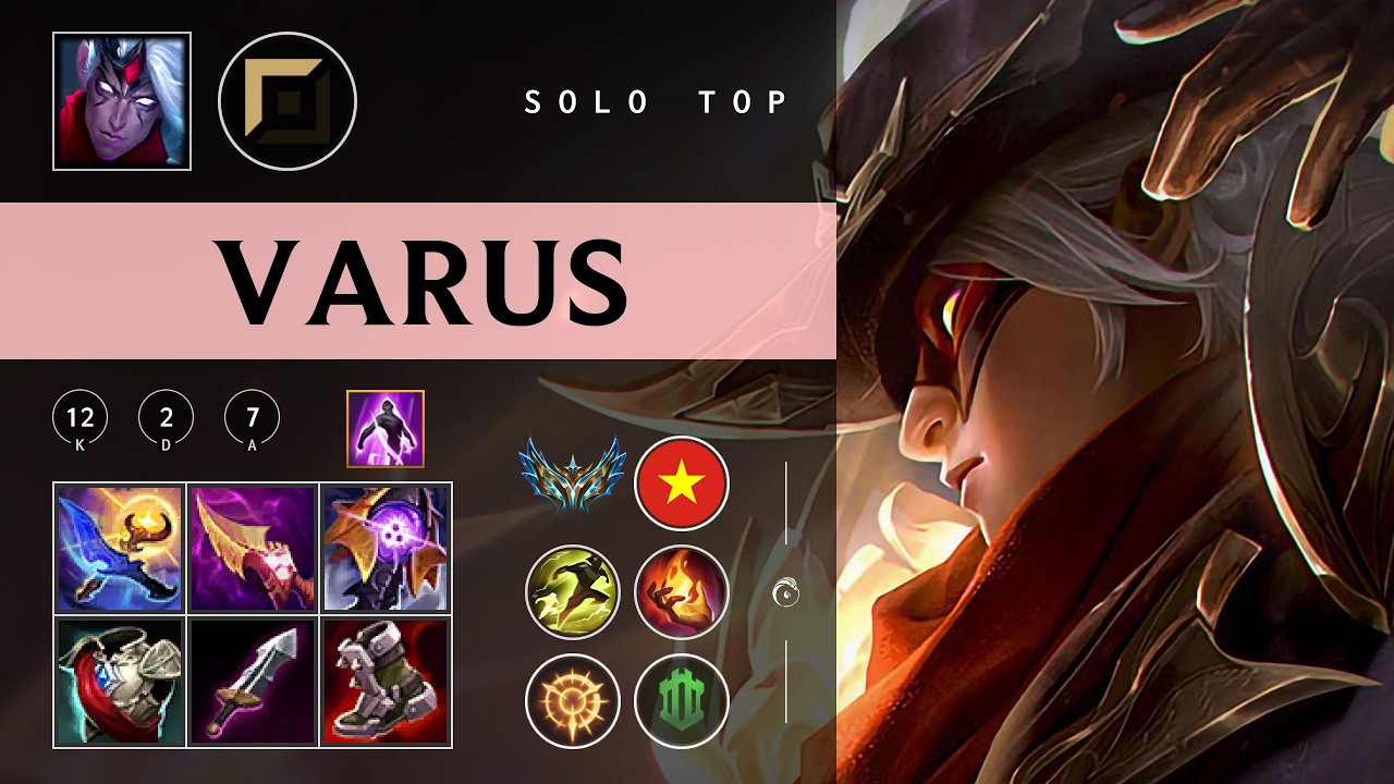 Varus Top vs Yasuo - VN Challenger Patch 26.05