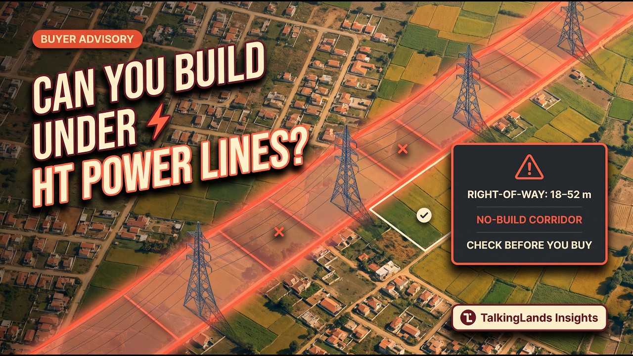Can You Build Near High-Tension Power Lines? | Buffer Zones & Safety Clearances Explained ⚡🏗️