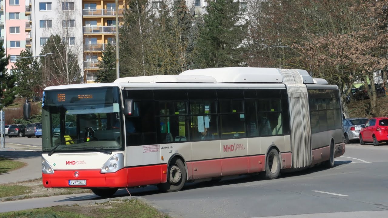 Autobusy a trolejbusy v Banskej Bystrici + Karosa Recreo na zájazde