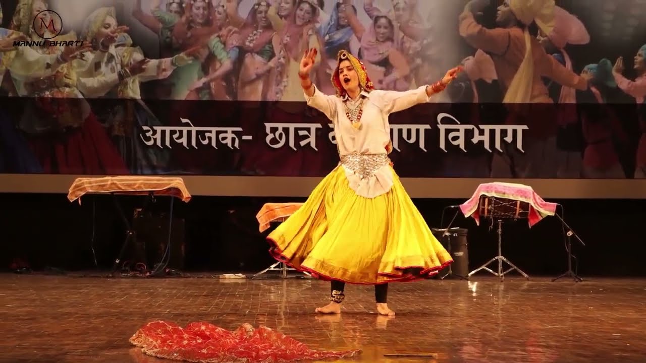 Chora Ne Maari Kilkari Aaj Chala Ho Ja I Haryanvi Solo Dance I M.D.U Tagore Auditorium  #dance #solo