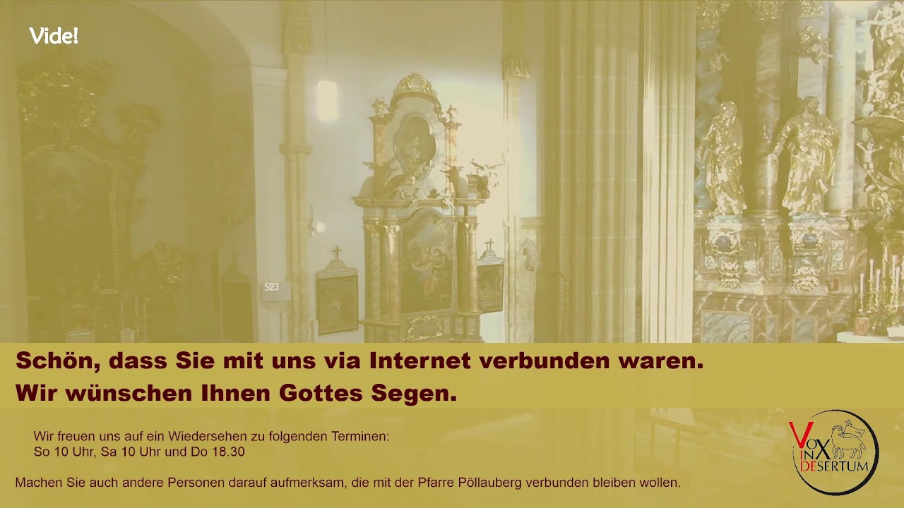 18.02.2026 | Hl. Messe Pöllauberg - Aschermittwoch