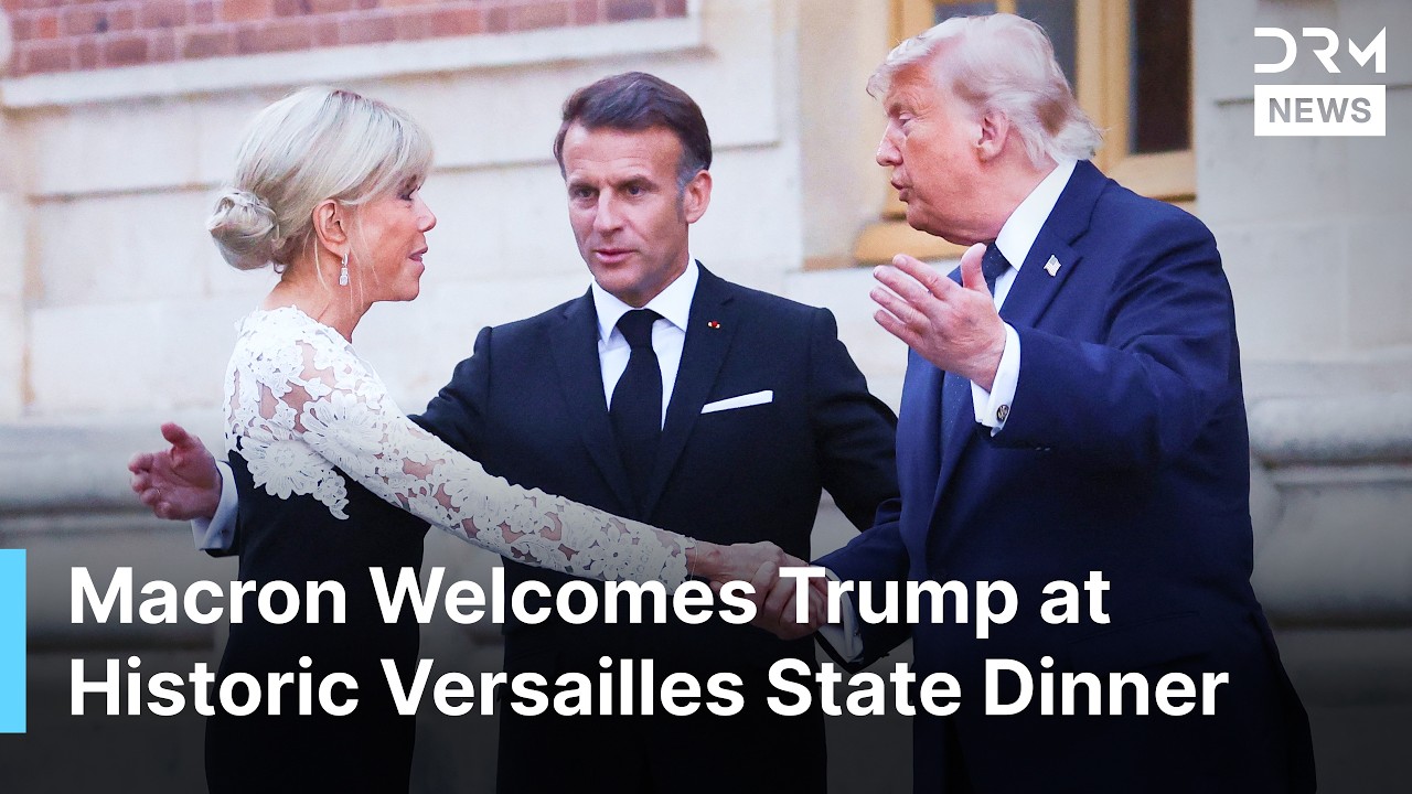 Macron Hosts Trump at Versailles Palace for State Dinner Marking 250 Years of US Independence | AC1N