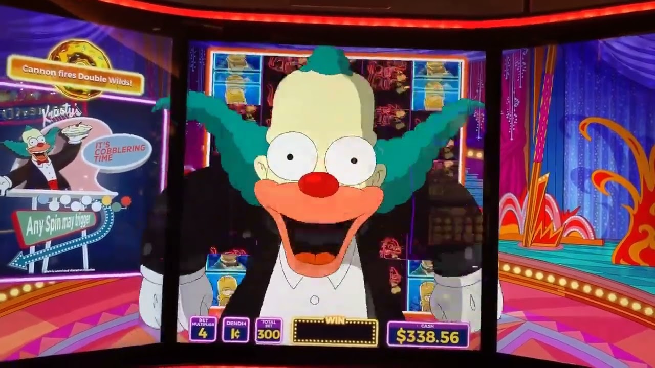 The Simpsons Slot!! The Slot that Kept on Giving! 