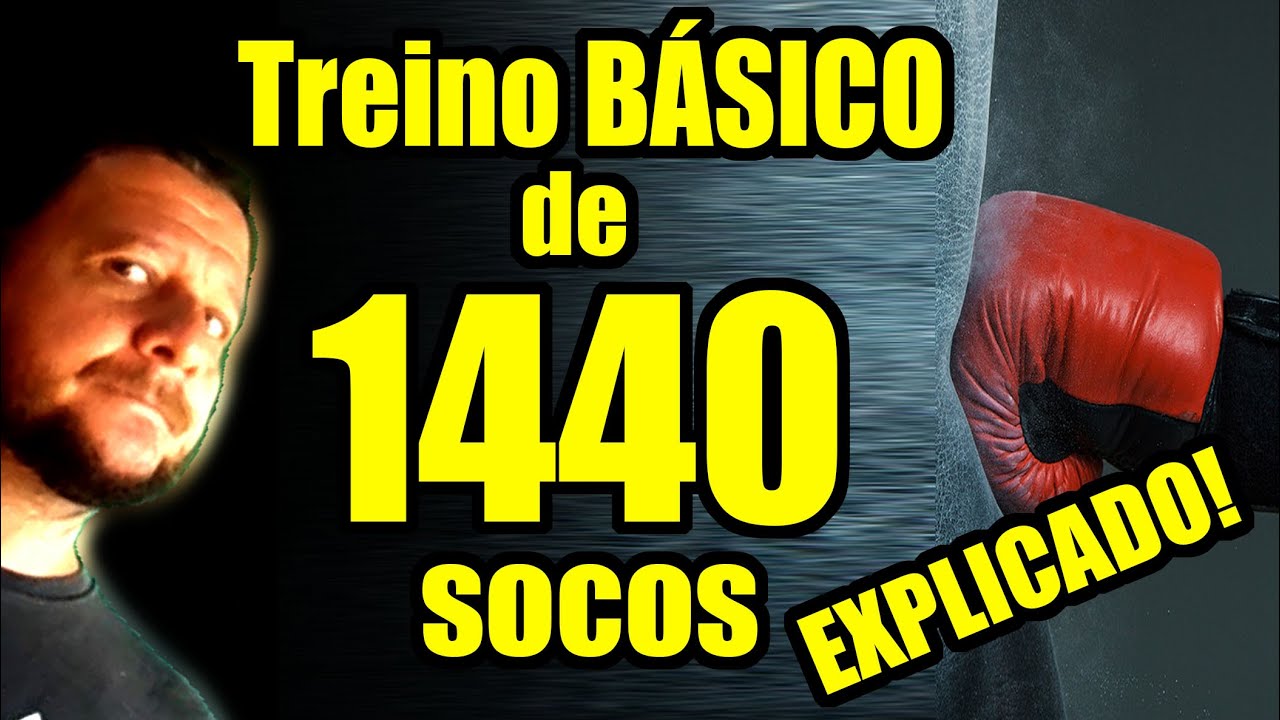 1440 socos em UM treino? Simples!