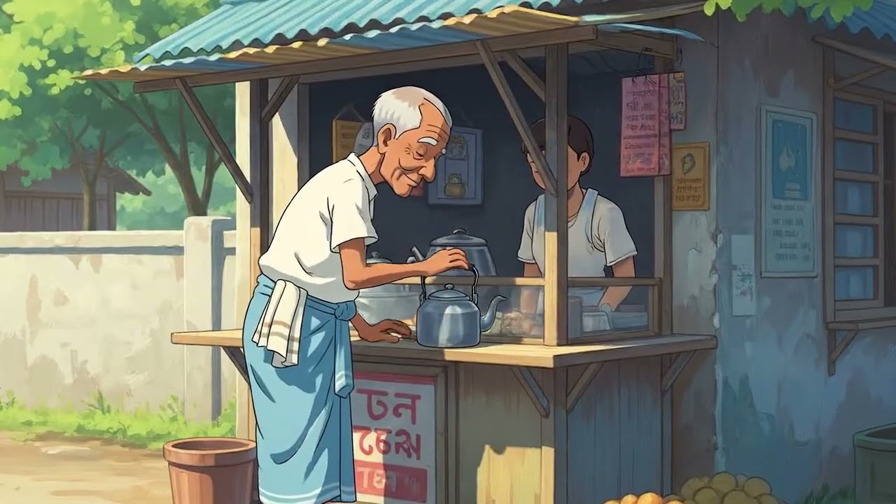 A Day of Gentle Life in Bangladesh - Ghibli World Style