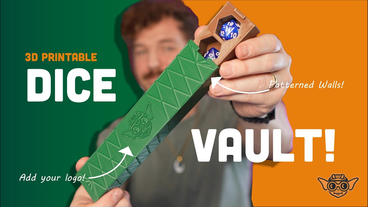Designing a Dice Vault with incredibly useful modifiers! (Blender Tutorial)