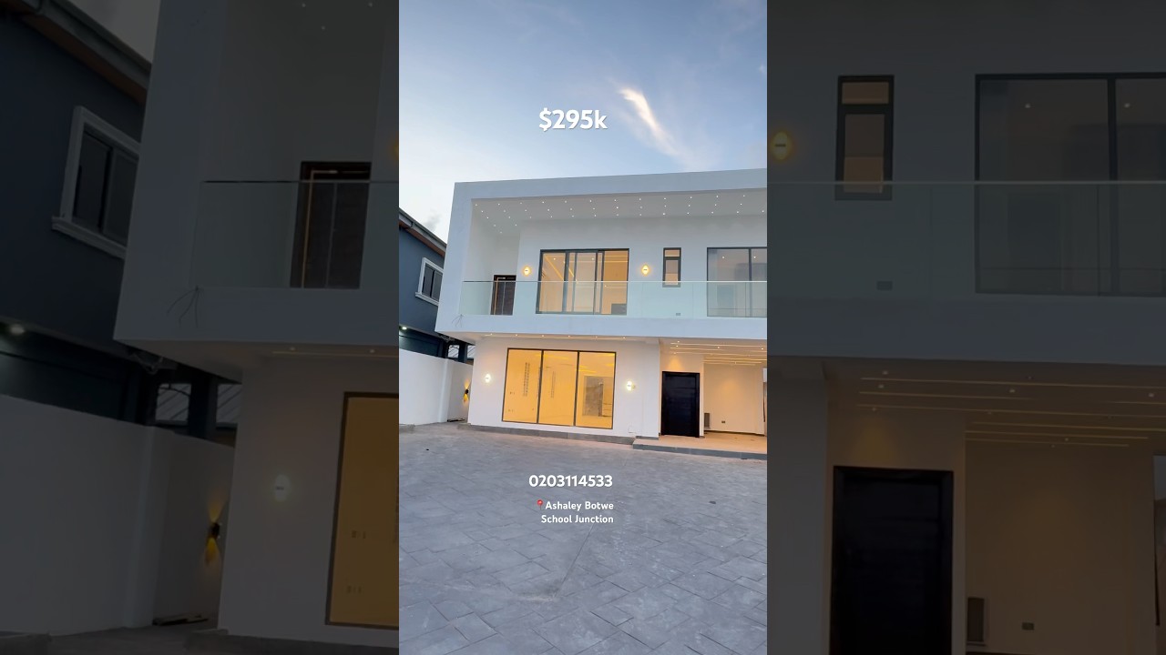 4bedroom House In Accra-Ghana for $295k || +233 20 311 4533