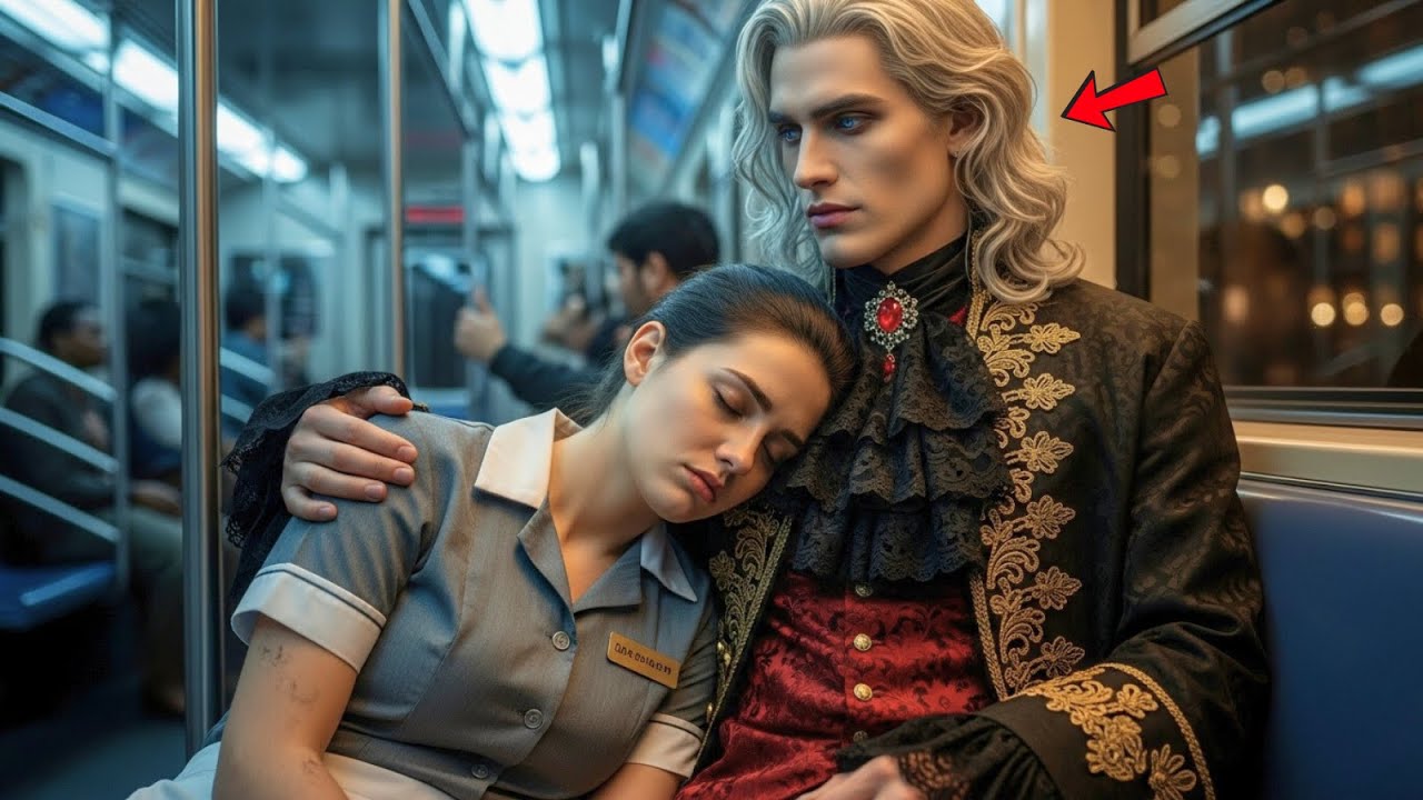 Exhausted Waitress Accidentally Sat On Vampire King's Lap On The Subway — He Didn't Let Her Stand Up