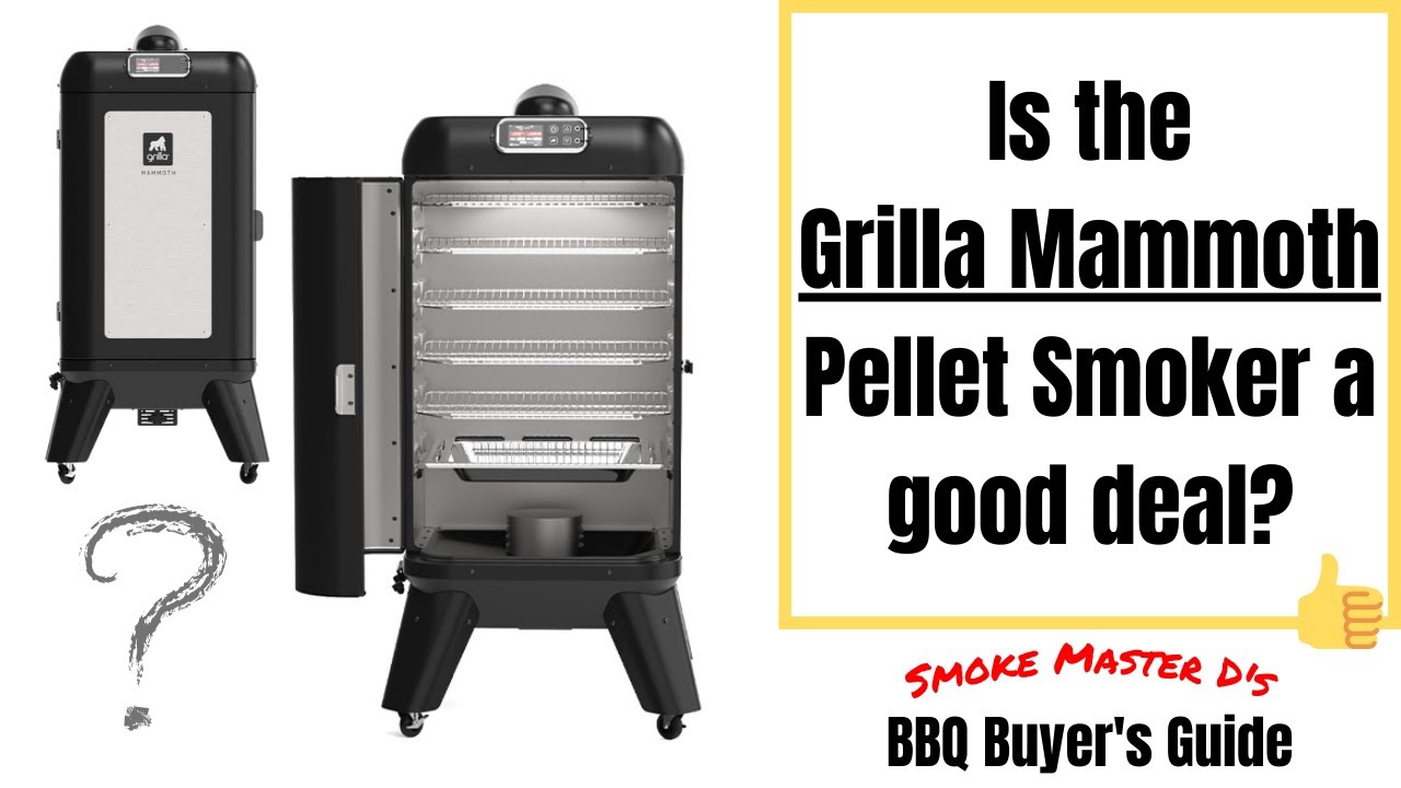 Is Grilla Grills' Mammoth Pellet Vertical Cabinet Smoker a Good Deal?