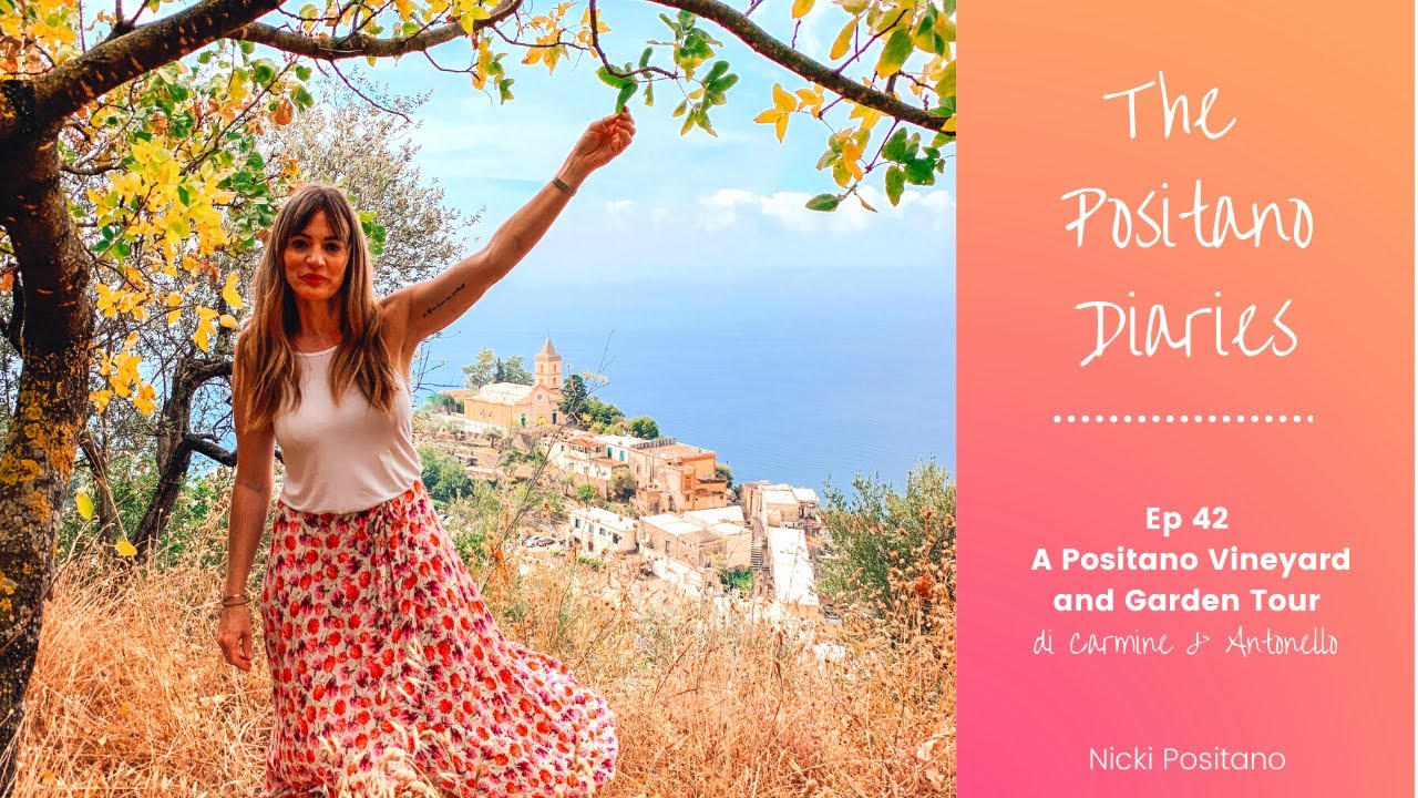 ITALIAN SUMMER GARDEN TOUR - Is this the best garden in Positano?