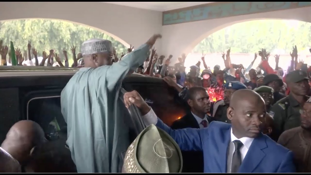 Cheers and Excitement in Kano as Atiku Abubakar Welcomes Senator Ibrahim Shekarau to the PDP