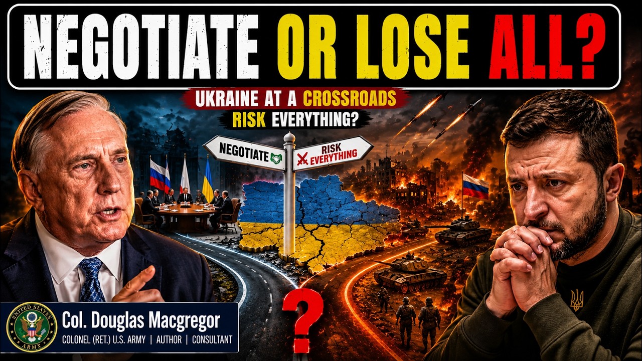 Украина на распутье: переговоры с Россией или риск потерять всё? | Полковник Дуглас Макгрегор