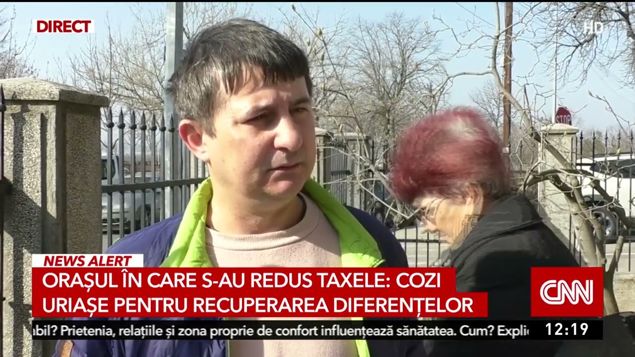 Orașul în care s-au redus taxele: cozi uriașe pentru recuperarea diferențelor