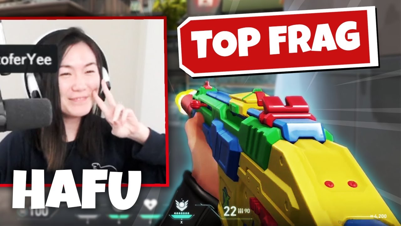 I TOP FRAGGED!!!! - Hafu Learns Valorant