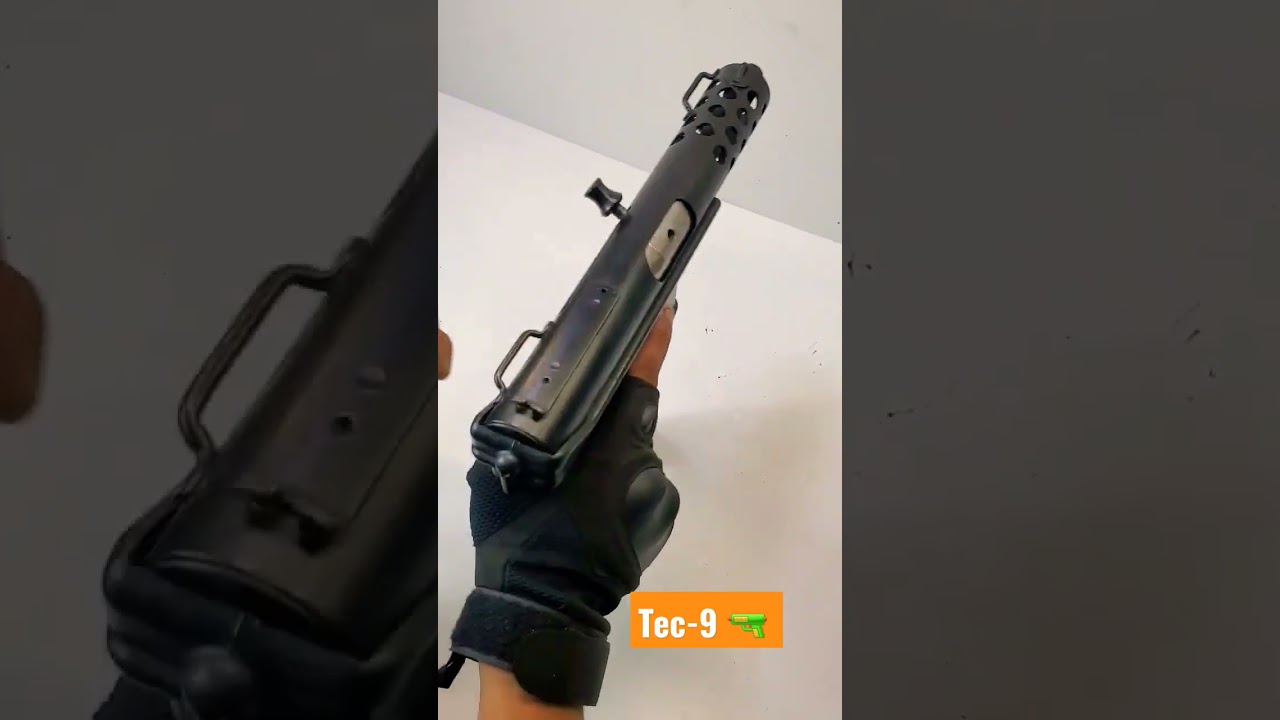 Tec-9 9mm Pistol 🔫 ❤️ #shorts