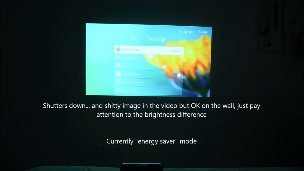 Philips PicoPix Max - First start and basic config