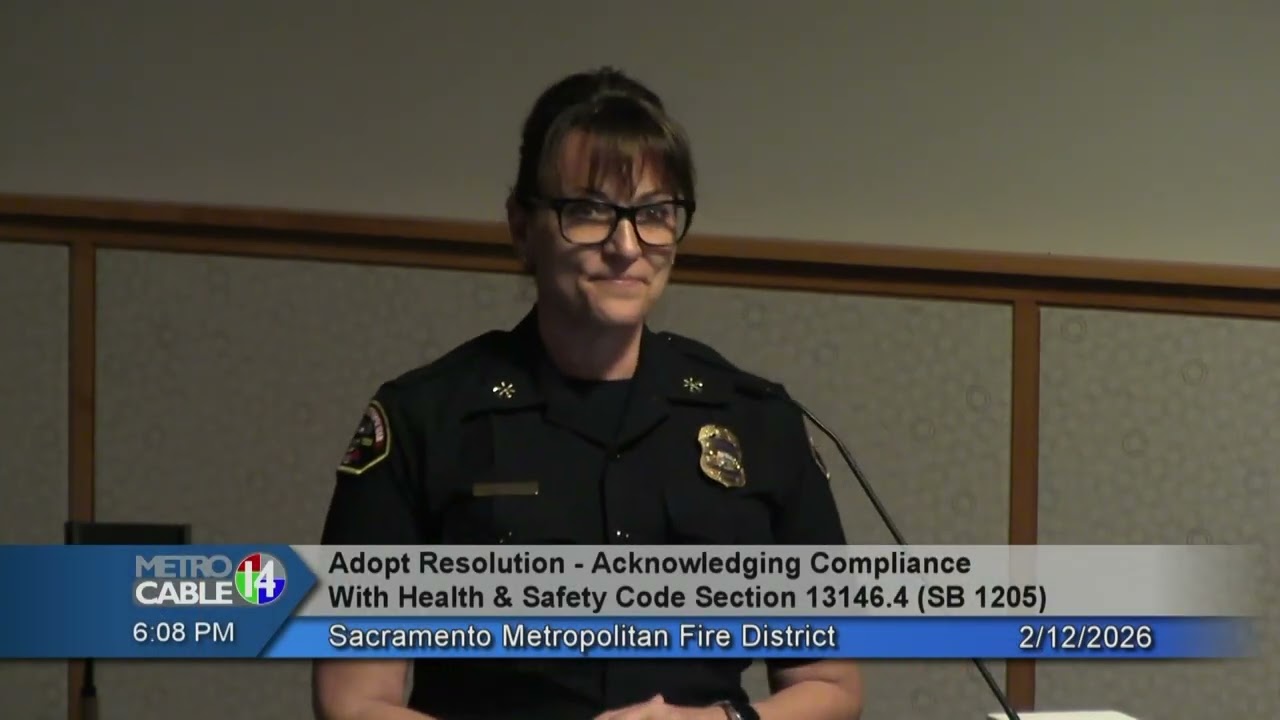 Sacramento Metropolitan Fire District - February 12, 2026