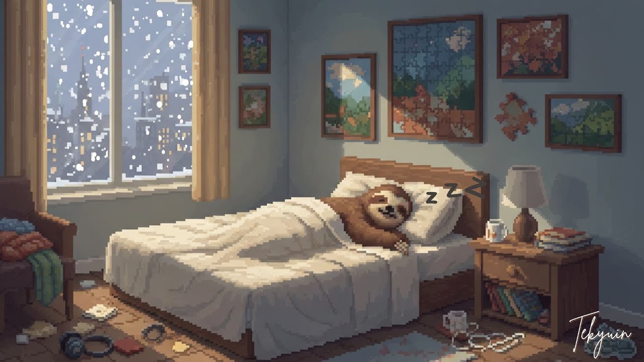 Sleepy Sloth Lofi | Relax into the New Year