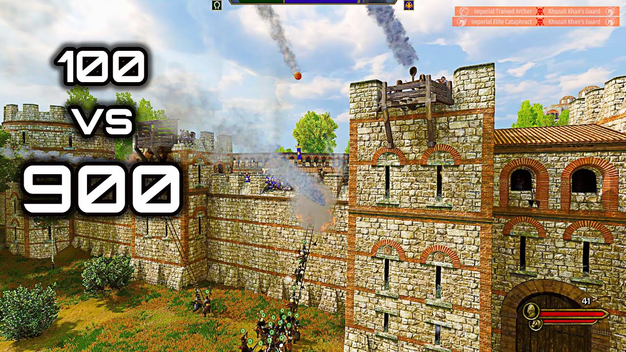 Как захватить город с 100 человеками? - Тактика осады - Mount&Blade II Bannerlord