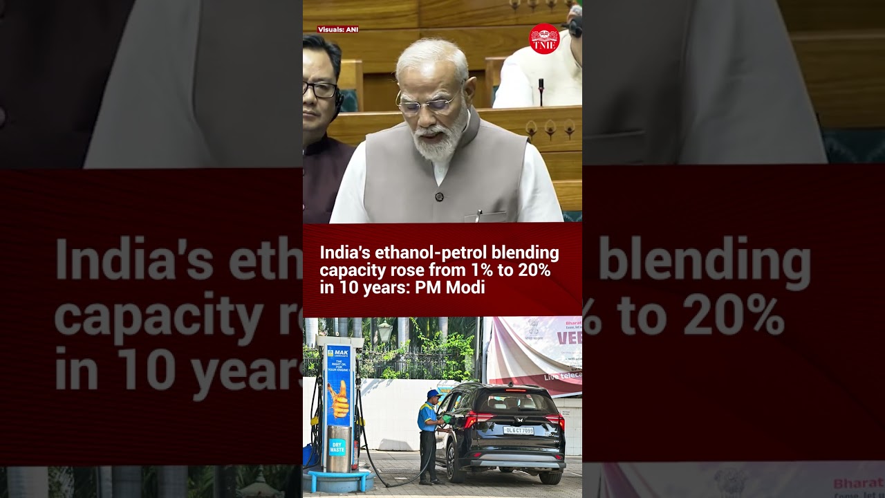 India's 20% ethanol-petrol blending capacity comes in handy amid West Asia conflict: Modi
