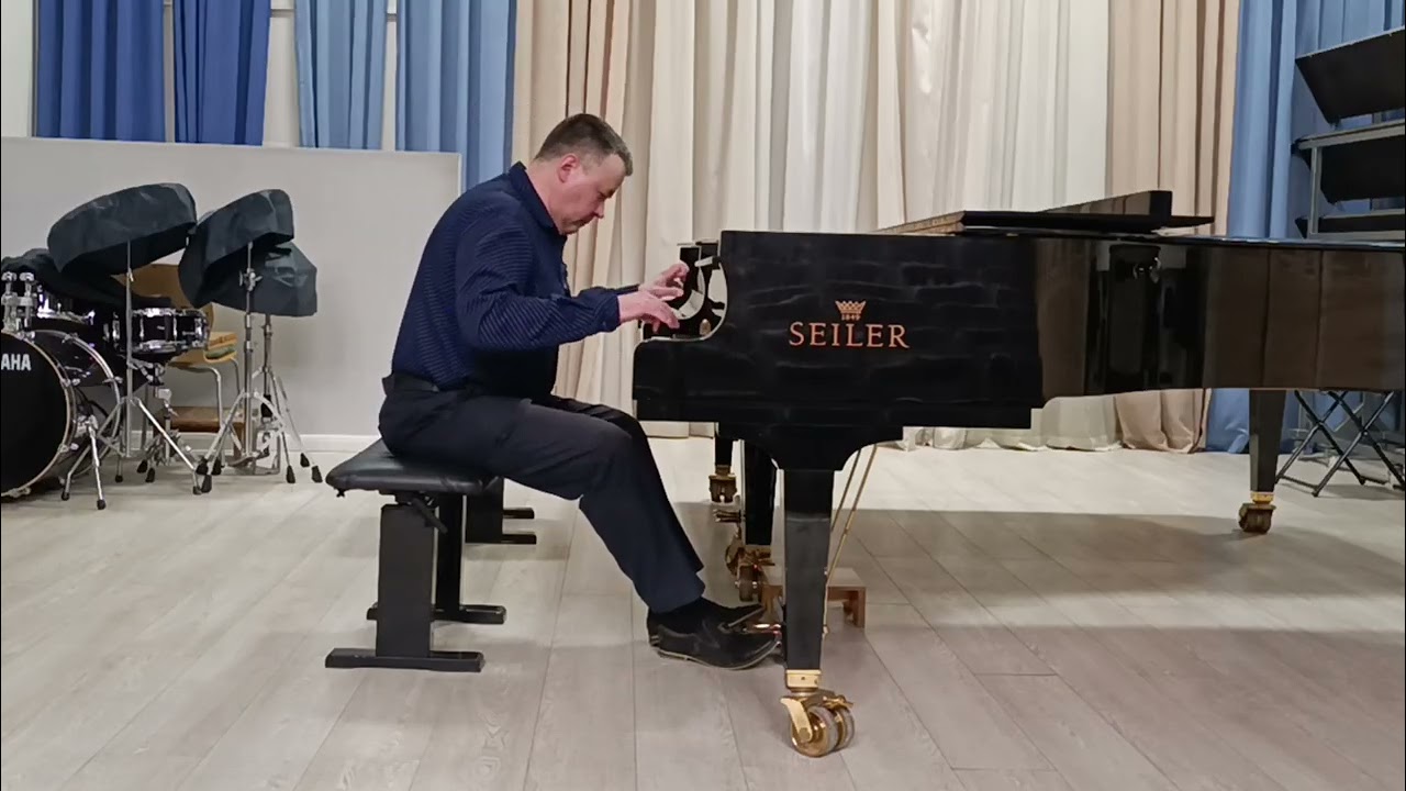 С. Тальберг, Grand Nocturne op. 35 (акустическая репетиция в Московской Школе Искусств) 