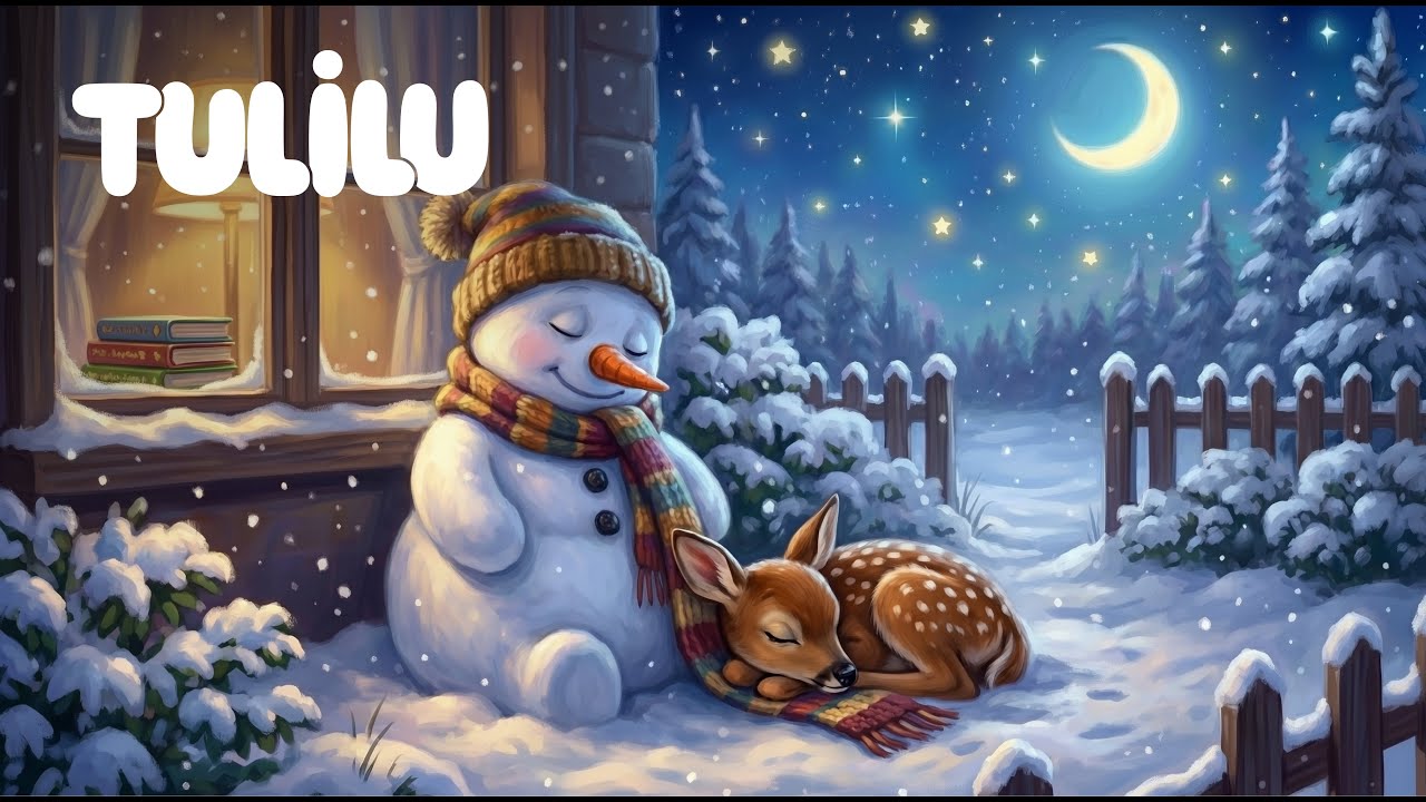 Tulilu - ZIMOWA KOŁYSANKA ☃️ | Za oknem Tańczy Śnieg | Muzyka na Dobranoc