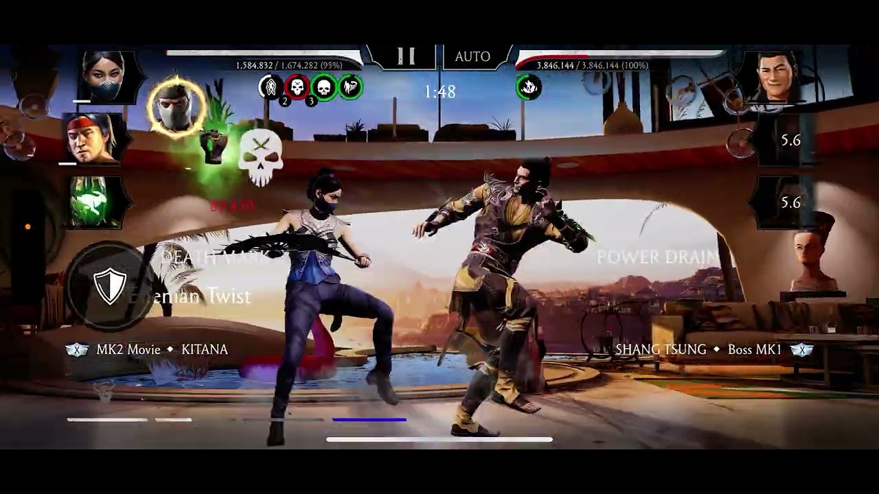 MK2 Movie Kitana VS Tower Of Time (Battle 49 + 50)