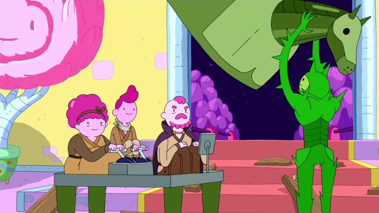 Adventure Time - Is Gumbald, Chicle, and Lolly Commandeering the Horse?!