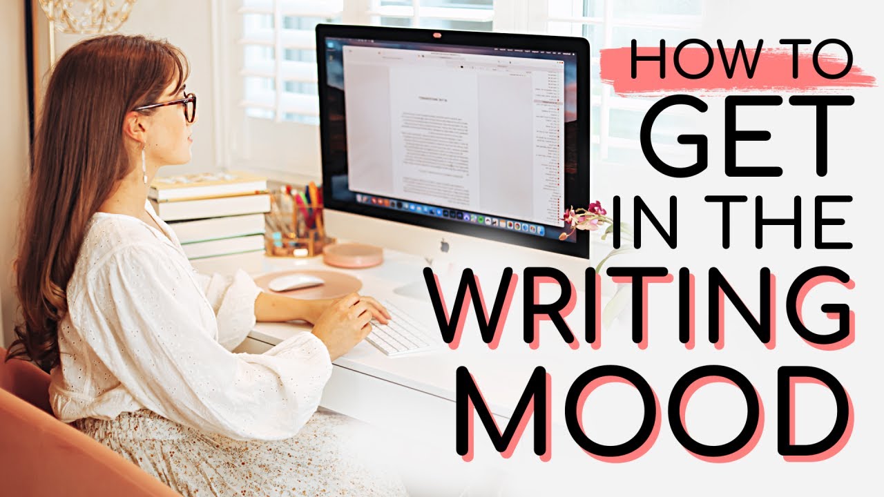 How to get in the writing mood - create a ritual for consistent GREAT writing
