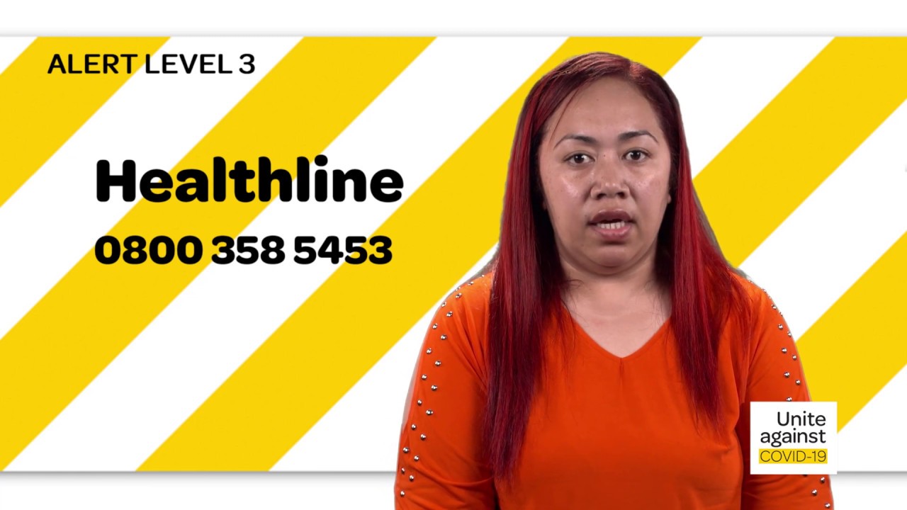 Covid-19 Alert Level 3 key messages in Tongan