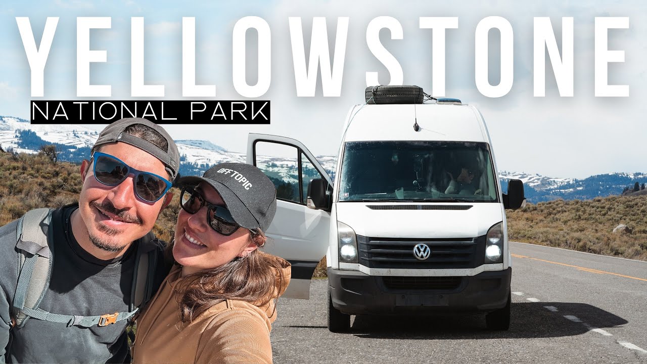 Yellowstone National Park: Mammoth Hot Springs & Lamar Valley | Vanlife WEST AMERICA - EP.100