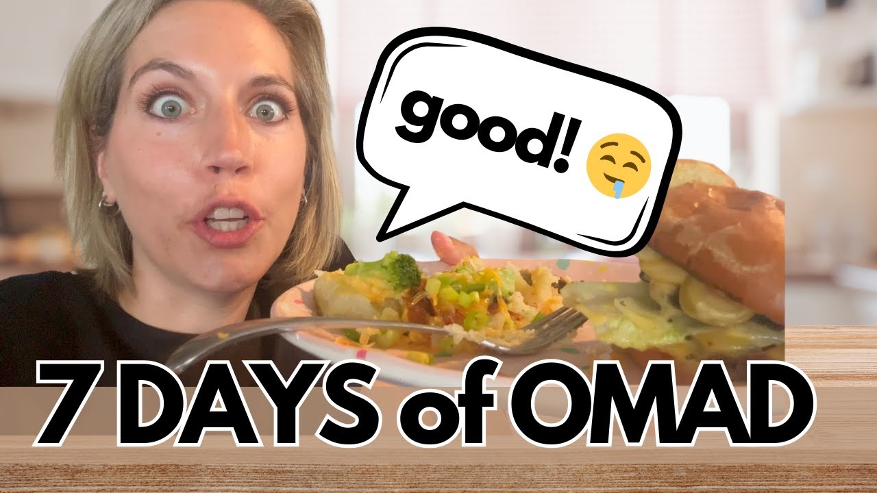 Реальный мир 🌎 Что я ем за день OMAD (7 дней подряд!)