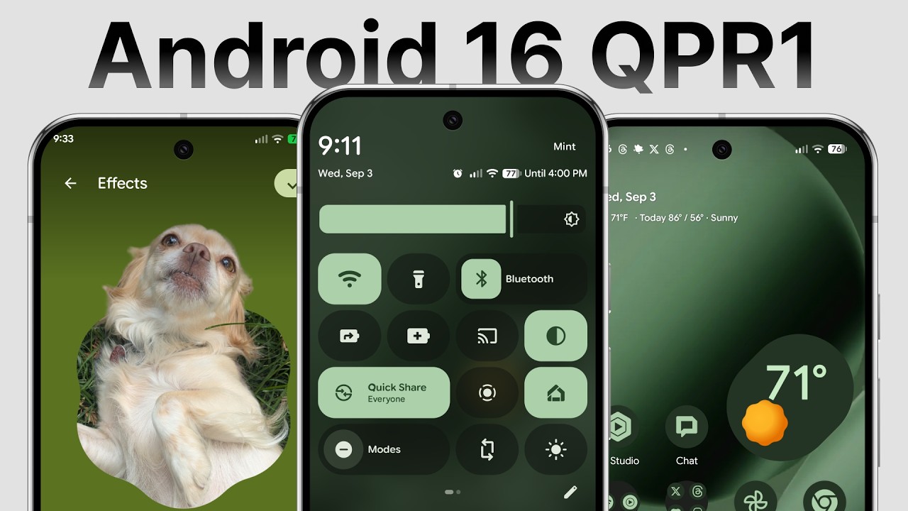 Android 16 QPR1 - HUGE Redesign!
