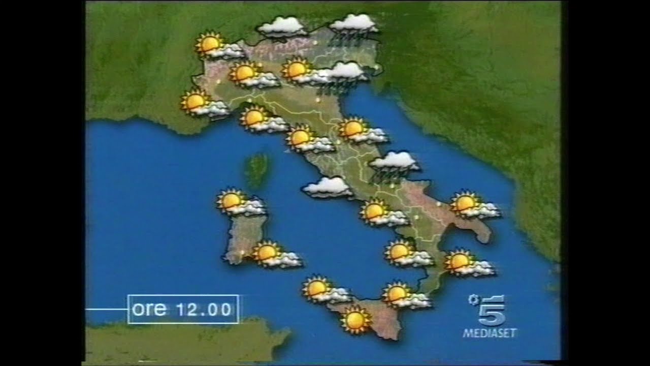 Canale 5 Sequenze e Meteo 26 Marzo 2001