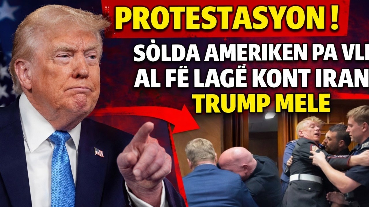 ALÈT  WASHINGTON ! SÒLDA AMERIKEN SA PA VLE AL FÈ LAGÈ KONT IRAN