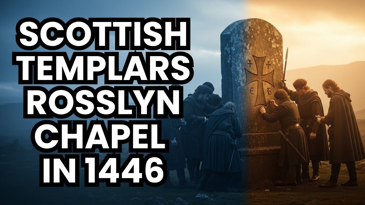 Scottish Templars Secret in 1446: What Really Happened When Sinclairs Carved Templar Symbols?